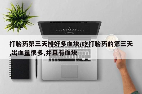 我想在网上买正品打胎药打胎药第三天排好多血块/吃打胎药的第三天,出血量很多,并且有血块